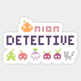 Onion Detective 2 Logo Sticker